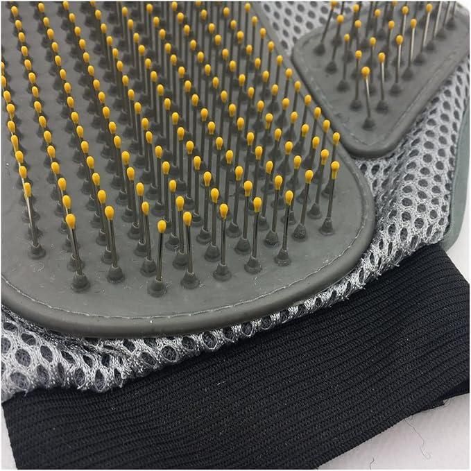 Stainless Steel Pet Grooming Glove β Gentle Deshedding Brush for Dogs & Cats