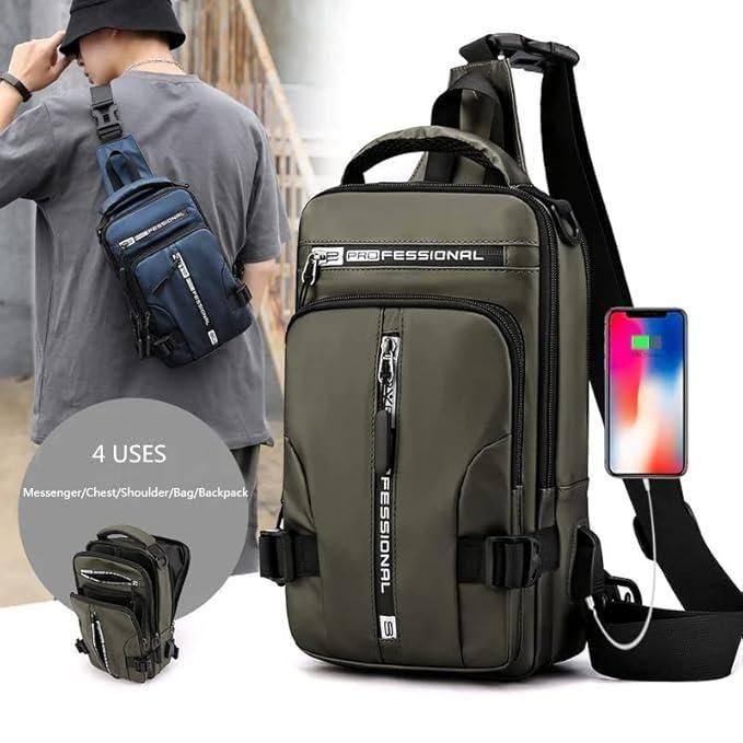 Stylish Crossbody Backpack for Travel, Hiking & Daily Use