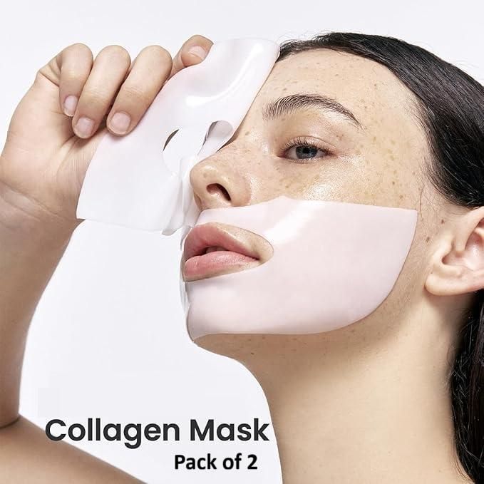 Bio Collagen Hydrating Overnight Face Mask โ Deep Nourishing Anti-Aging Treatment (Pack of 2)