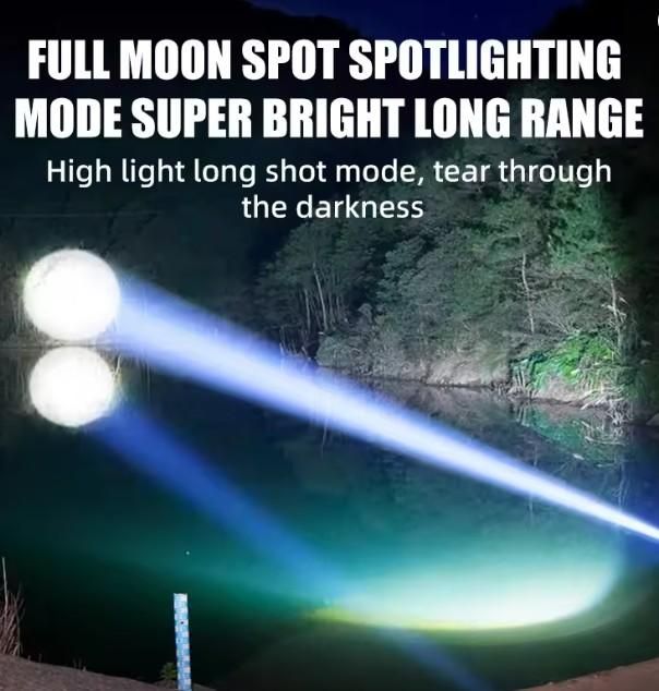 Mini Rechargeable Camping Flashlight β Long Range Portable Emergency Torch