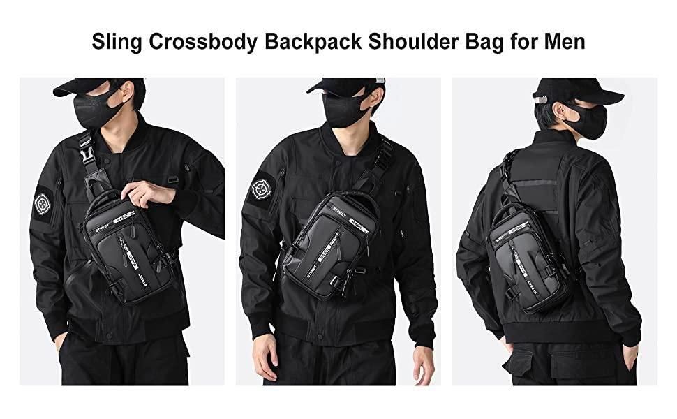 Stylish Crossbody Backpack for Travel, Hiking & Daily Use