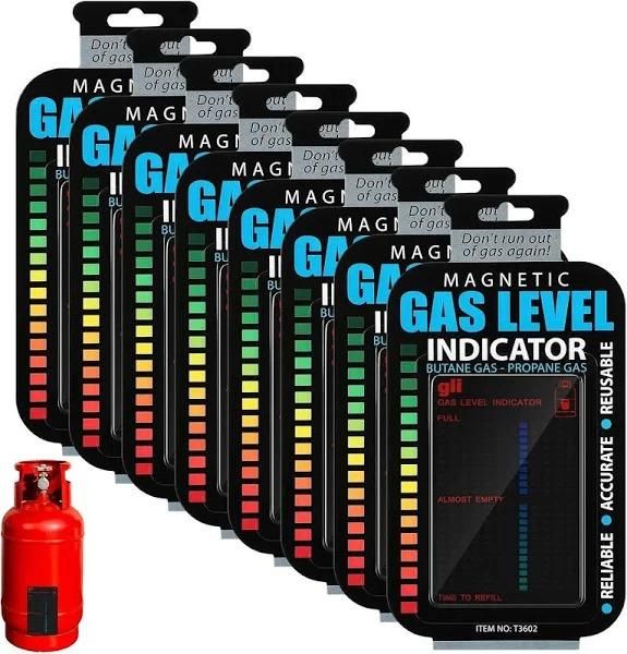 Magnetic Gas Bottle Level Indicator – Easy Gas Level Gauge for Home, Camping & BBQ (Pack of 1)