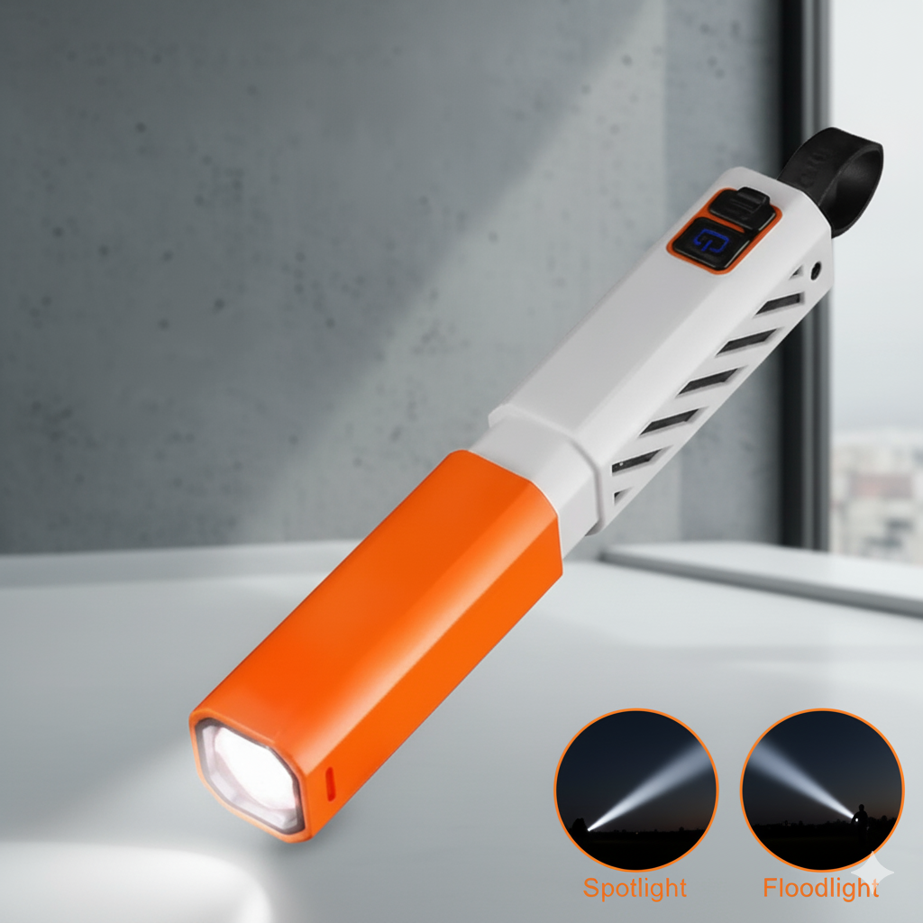 Mini Rechargeable Camping Flashlight β Long Range Portable Emergency Torch