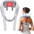 Neck & Back Massager with Heat | 5D Electric Cervical Massage Machine for Pain Relief | Deep Tissue Shoulder, Waist & Leg Massager