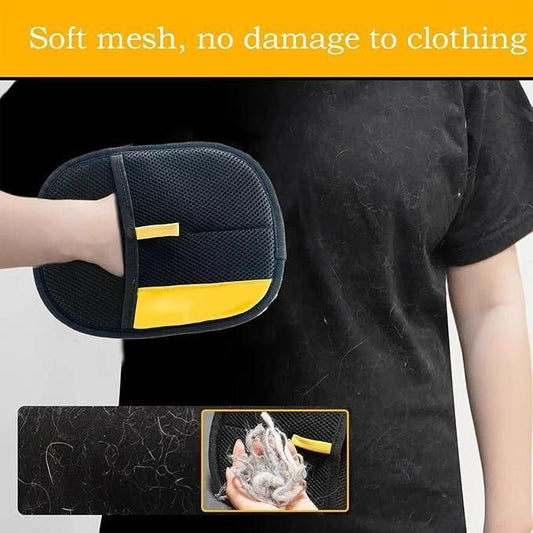 Pet Hair Removal Gloves – Double-Sided Grooming & Massage Glove
