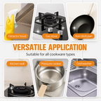 Powerful Burnt Residue Remover Paste for Cookware 100gm Each (Pack of 2)