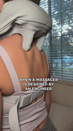 Neck & Back Massager with Heat | 5D Electric Cervical Massage Machine for Pain Relief | Deep Tissue Shoulder, Waist & Leg Massager